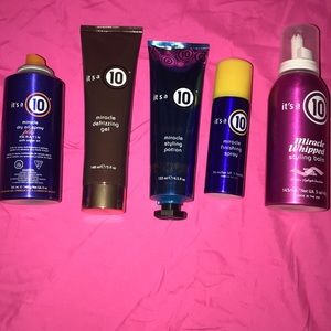 5 it’s a 10 hair products! Never been used